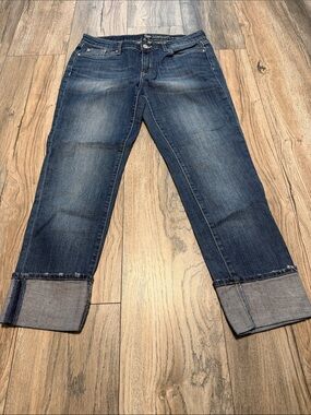 GAP Straight Cuff Jeans - Dark Blue